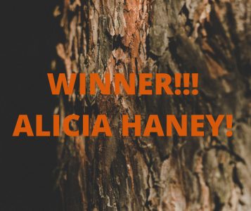 WINNER!!! ALICIA HANEY!