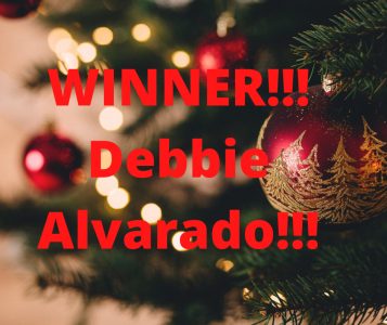 WINNER!!! Debbie Alvarado!!!
