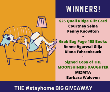 #stayhome Giveaway Winners